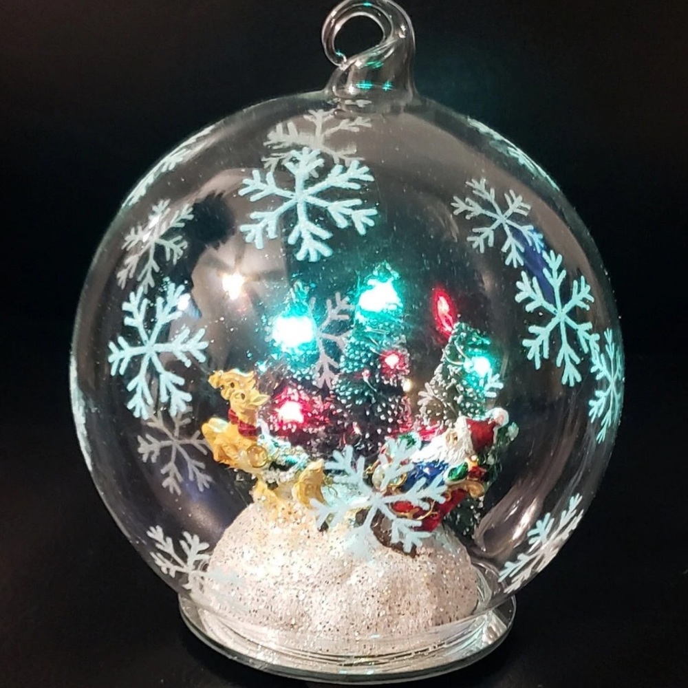 Better Living Deco Ball LED Santa Sleigh Ball